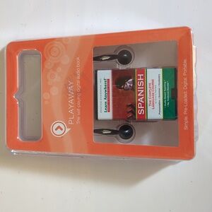 New Playaway Spanish Language Audio Book Player